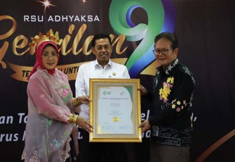 Perayaan Hari Ulang Tahun Rumah Sakit Umum (RSU) Adhyaksa ke-9 Tahun, Selasa 26 September 2023 di Rumah Sakit Umum Adhyaksa, Ceger, Jakarta Timur.