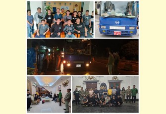 14 WNI Korban TPPO saat dievakuasi