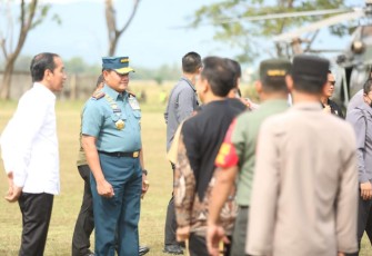 Panglima TNI Dampingi Presiden RI saat Luncurkan Program Pemulihan Hak Korban Pelanggaran HAM Berat