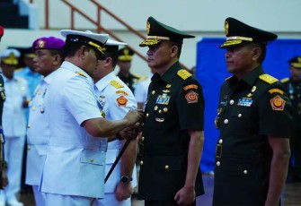 Sertijab Pangkogabwilhan I, Pangkogabwilhan III serta Dansesko TNI 