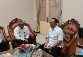 Kadiv Keimigrasian saat Konsultasikan Lahan Gedung Baru Kanim Cilegon ke Walikota Cilegon