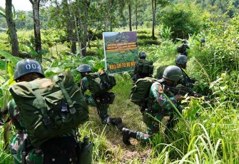 Taruna Akmil TK III/Sermadatar dalam Melewati Lorong Hantu