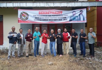 Danrem 032/Wbr Brigjen TNI Rayen obersyl Resmi Mendaftar Sebagai Calon Ketua Umum Pengprov Taekwondo Indonesia Sumbar 