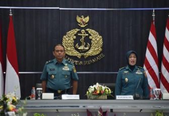 Korps Wanita TNI AL Gelar Rapat Koordiasi Tahun 2024 di Jakarta 