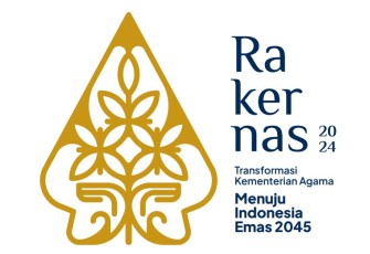 Logo Rakernas Kemenag 2024 di Semarang 
