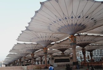 Jemaah Haji Indonesia di Madinah
