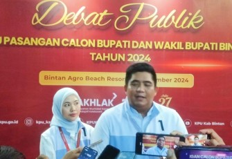 KPU Bintan Gelar Debat Publik Paslon Bupati Bintan dan Wakil Bupati Bintan Periode  2024-2030