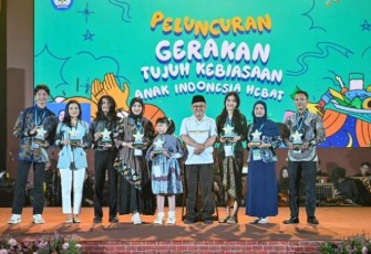  Kementerian Pendidikan Dasar dan Menengah (Kemendikdasmen) secara resmi meluncurkan Gerakan 7 Kebiasaan Anak Indonesia Hebat