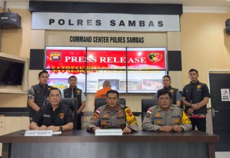 Satreskrim Polres Sambas berhasil mengungkap dugaan tindak pidana korupsi Badan Usaha Milik Desa Bersama (BUMDesma) Berkah Bersama Kecamatan Tebas, Kabupaten Sambas, Kalbar