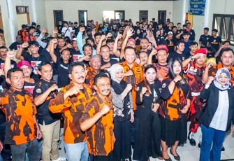 Bamsoet dalam Sosialisasi 4 Pilar MPR RI  hari ke-5 kunjungannya ke Dapil-7 Jawa Tengah bersama keluarga besar Pemuda Pancasila Kabupaten Banjarnegara, Senin (22/1)