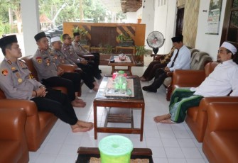 Kapolres Sumenep saat Sambangi Ponpes Al Amien Sumenep 