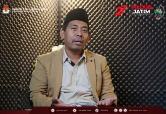 Komisioner Divisi Perencanaan dan Logistik KPU Jatim Miftahul Rozaq