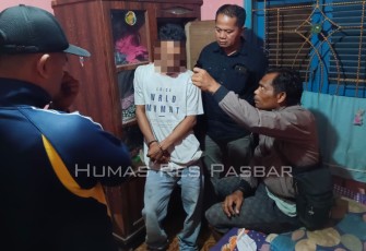 Satuan Resnarkoba Polres Pasaman Barat Kembali Ringkus 4 Pelaku Peredaran Gelap Narkotika Jenis Sabu 