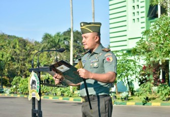 Dandim 0818/Malang-Batu Pimpin Upacara 17an