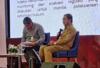 Kepala Badan Strategi Kebijakan Dalam Negeri (BSKDN) Kementerian Dalam Negeri (Kemendagri) Yusharto Huntoyungo