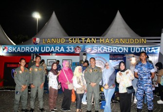 Lanud Sultan Hasanuddin Hadirkan Skadron Udara 11 dan Skadron Udara 33 di TNI AU Fair 2024
