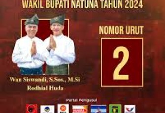 Wan Siswandi dan Rodhial Huda Berkomitmen Jadikan Natuna Sebagai Kabupaten Eksotis dan Berdaya Saing
