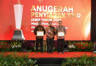 KPID Jawa Timur Nobatkan Bank Jatim Sebagai BUMD Peduli Penyiaran