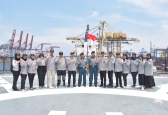 Mahasiswa Unhan Study Visit ke KRI Teluk Calang-524
