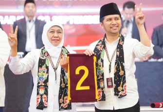 Khofifah-Emil Dapat Nomor Urut 2