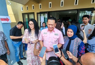 Ketua MPR RI sekaligus Wakil Ketua Umum Partai Golkar Bambang Soesatyo 