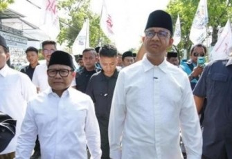 Calon Presiden Anies Baswedan dan Calon Wakil Presiden Muhaimin Iskandar 