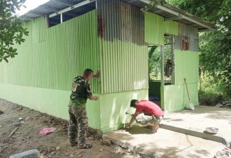  Satgas TMMD 119 Kodim 1409 Gowa Bangun RTLH 