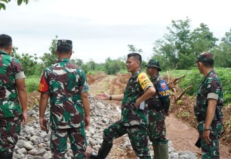 Kunjungan Kerja Tim Wasev Mabes TNI ke Lokasi TMMD-119 Kodim 1409/Gowa