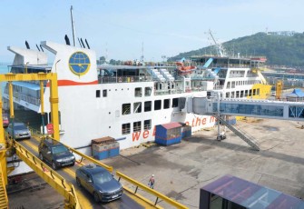 Ilustrasi penyeberangan ASDP