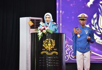 Pengukuhan Ibu Asuh Taruna Tingkat I Akademi TNI 
