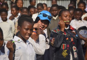 Female Peacekeepers Indo RDB saat Laksanakan Night Vehicle Patrol