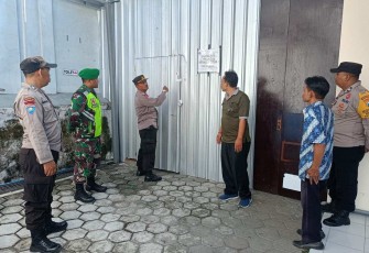 Jaga gudang logistik pemilu di wilayah