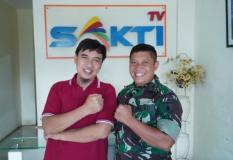 Kapenrem 081/DSJ Mayor Cpl Eko Sudarto di Sakti TV Kota Madiun, Jum'at (16/2)