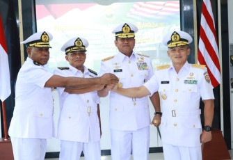 Sertijab Jabatan Inspektur dan Kakuwil Koarmada III