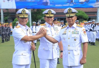 Laksdya TNI Denih Hendarta Jadi Pangkoarmada RI ke-4 
