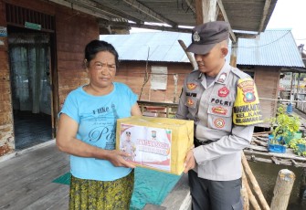 1500 Paket Sembako Diberikan Polres Bintan Untuk Masyarakat Selama Bulan Suci Ramadan 