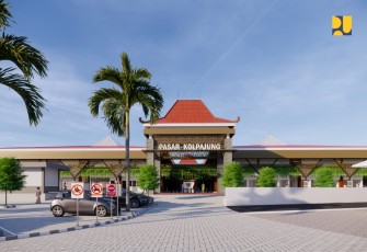 Ilustrasi Pasar Kolpajung Pamekasan