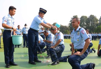 Tradisi kenaikan pangkat di Koopsud I Jakarta 