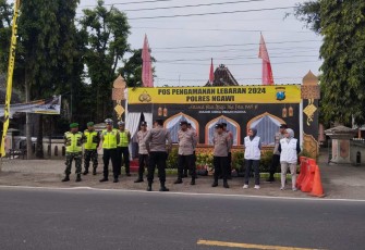 Pengamanan arus mudik lebaran 