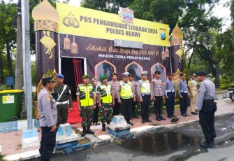 Pengamanan arus mudik lebaran 