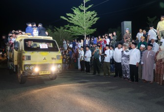 Gubernur Ansar Ahmad Buka Langsung Takbir Keliling