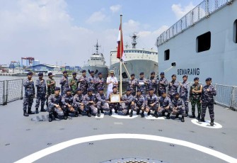 Tiga Kapal Perang TNI AL Mendapat Penghargaan