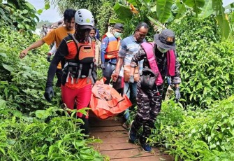 Evakuasi korban tenggelam di perairan Tanjung Kepala Pulau Gelam