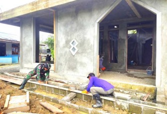 Percepatan pembangunan mushola di perbatasan 