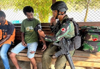 Baksos pengobatan gratis masyarakat 