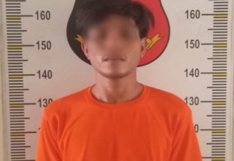 Tersangka kasus pemerasan sopir dumb truck di jalan Daan Mogot Kalideres Jakarta Barat 