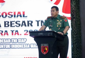 Pangdam XV Pattimura Mayjen TNI Syafrial 