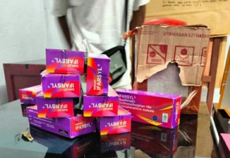Satresnarkoba Polres Bitung Berhasil Amankan FL Beserta Barang Bukti 1000 Butir Obat Terlarang 