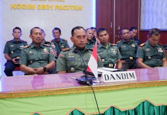 Dandim 0801/Pacitan Letkol Arh Imam Musahirul