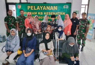 Layanan Program KB Kes Kodim Pacitan 
